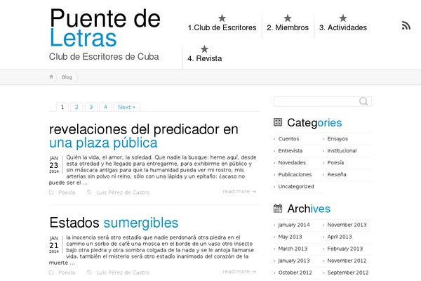 puentedeletrascuba.org site used Montezuma