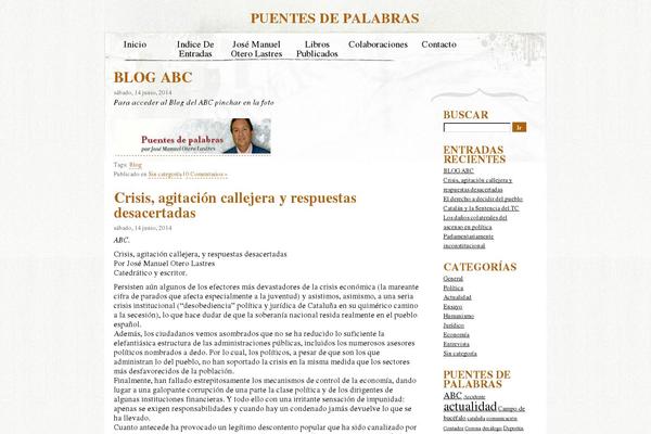 puentesdepalabras.com site used Paperova