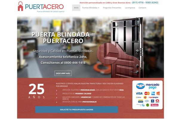 puertacero.com.ar site used Puertacero