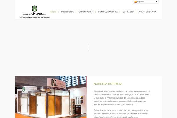 Bridge theme site design template sample