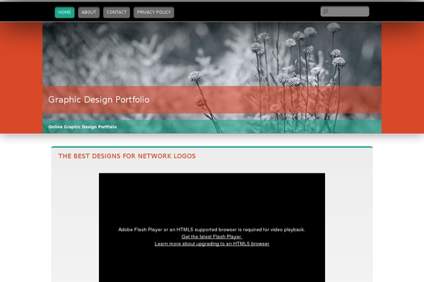 Wallpapered theme site design template sample