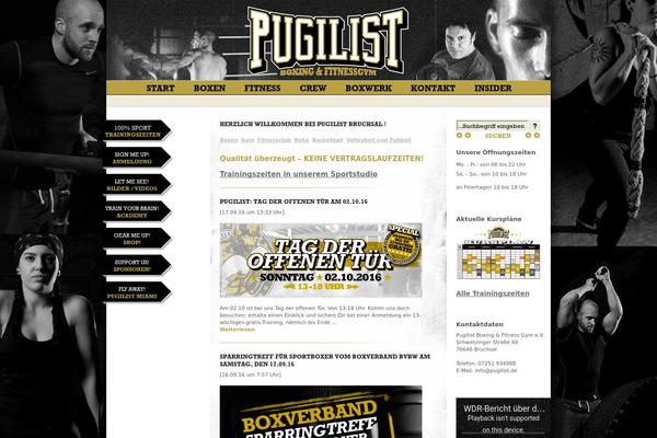 pugilist.de site used Pugilist