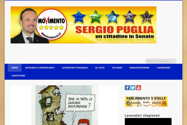 Pinboard theme site design template sample