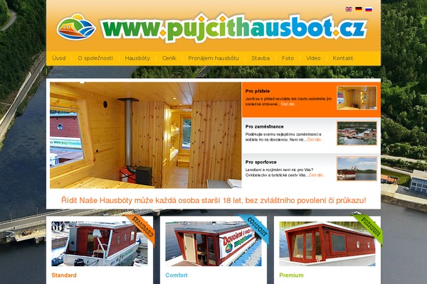 pujcithausbot.cz site used Hausbot