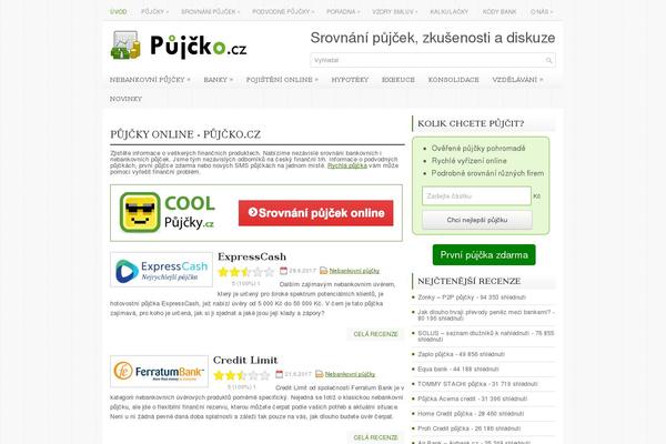 pujcko.cz site used Financedaily