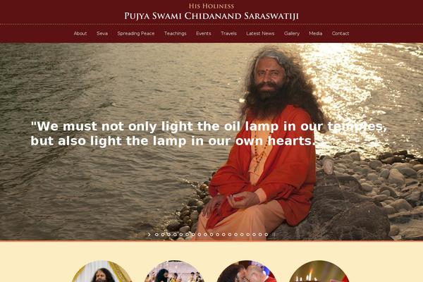 pujyaswamiji.org site used Alms