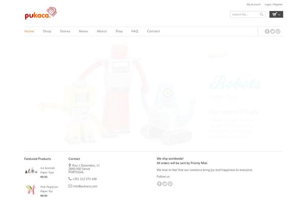 Cheope theme site design template sample