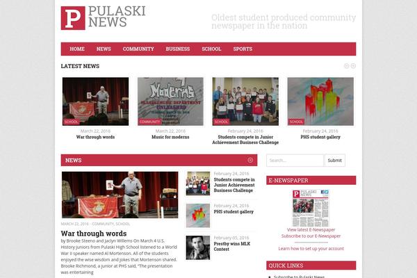 pulaskinews.org site used Pnews