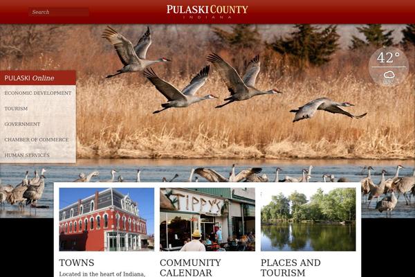 pulaskionline.org site used Pulaski-online