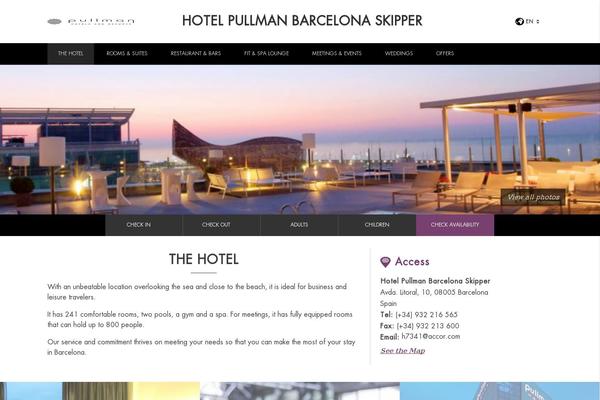 pullman-barcelona-skipper.com site used Pullman-template