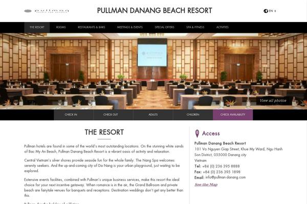 pullman-danang.com site used Pullman-template