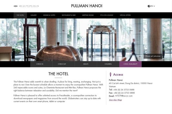 Pullman-template theme site design template sample