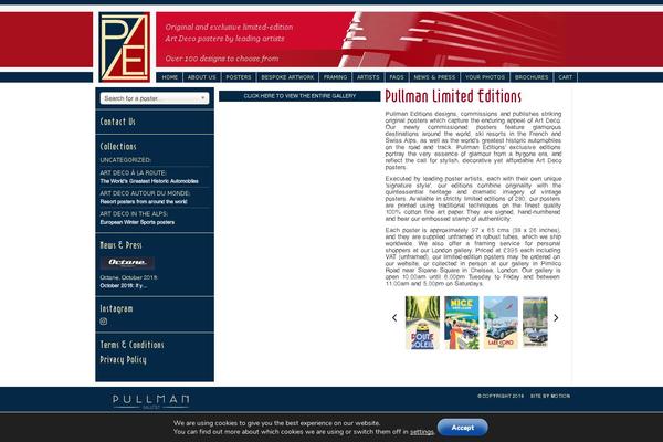pullmaneditions.com site used Pullmaneditions