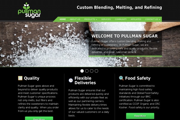 pullmansugar.com site used Pullman