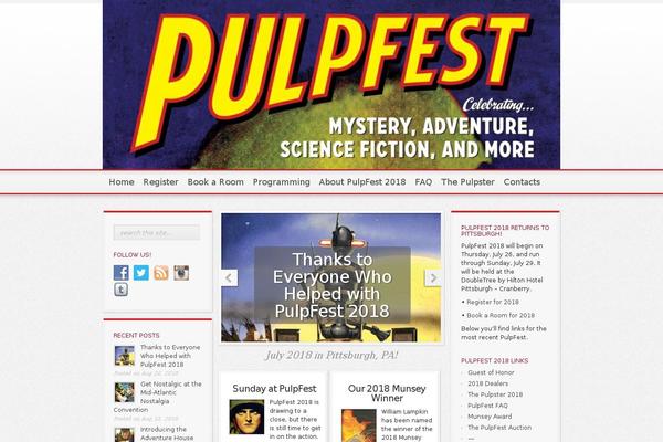 pulpfest.com site used Pulpfest