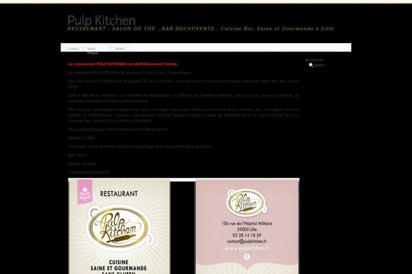 pulpkitchen.fr site used Under the Influence