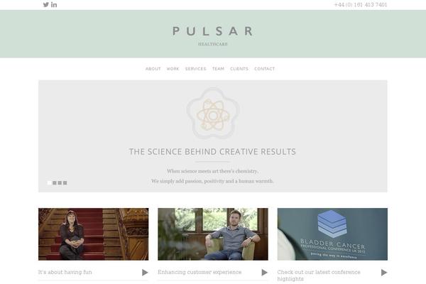 pulsarhealthcare.com site used Pulsarcom