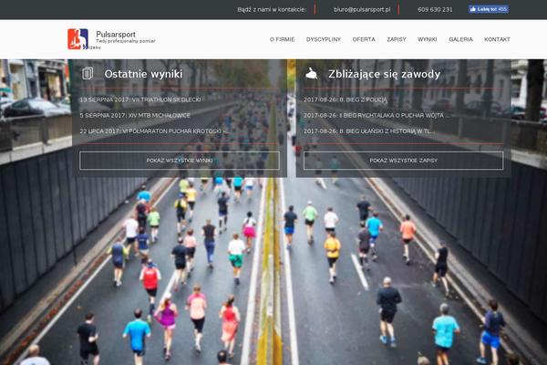 pulsarsport.pl site used Pulsarsport