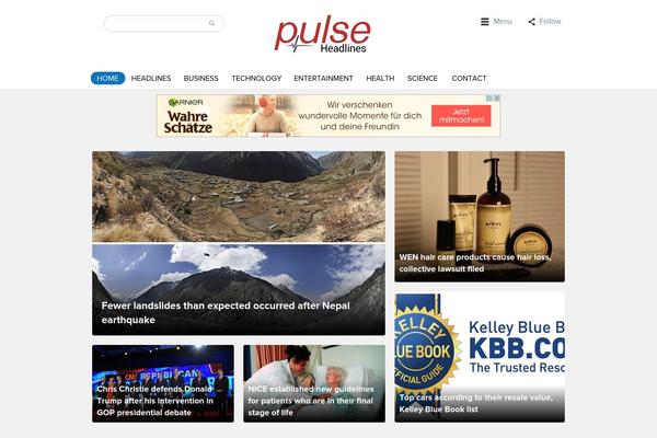 pulseheadlines.com site used Localedition