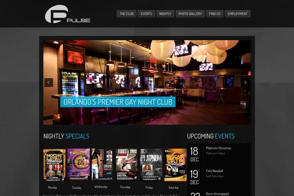 Clubber theme site design template sample