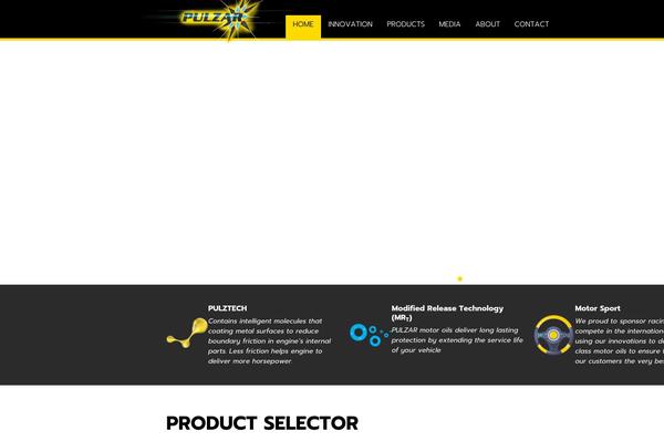 pulzaroil.com site used Pulza-child