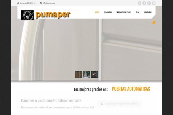 pumaper.es site used Pumaper