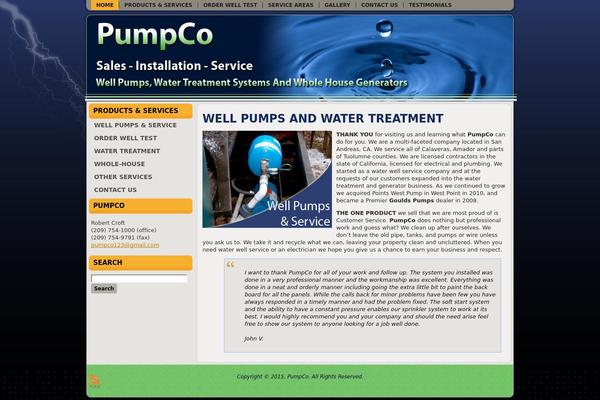 pumpco.biz site used Pumpco2