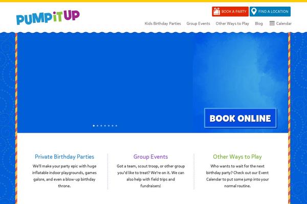 pumpitupparty.com site used Pump-it-up