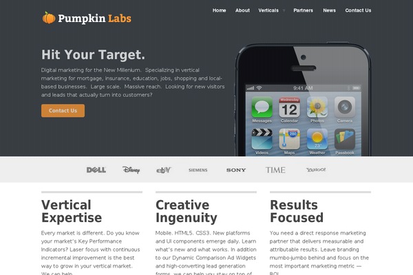 pumpkinlabs.com site used Facade-pro