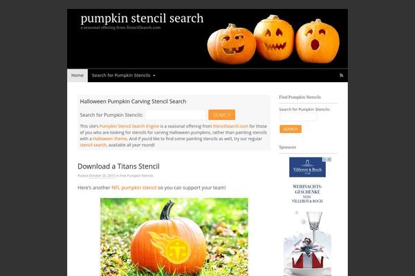 Canvas theme site design template sample