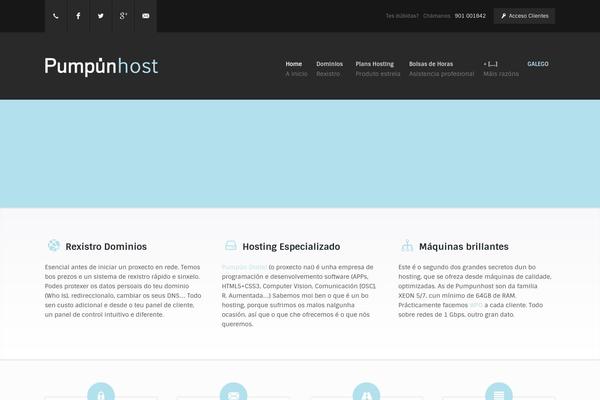 Site using Bluishost-core plugin