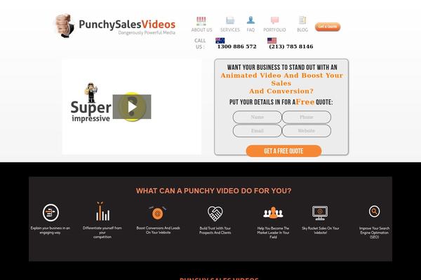 punchysalesvideos.com site used Punchysalesvideos