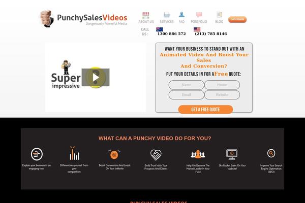 punchysalesvideos.com site used Punchysalesvideos