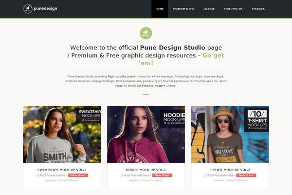 pune-design.com site used Punetheme