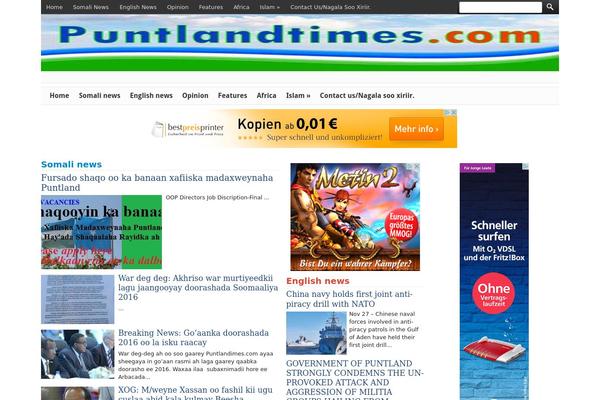 puntlandtimes.com site used Webjournal-codebase