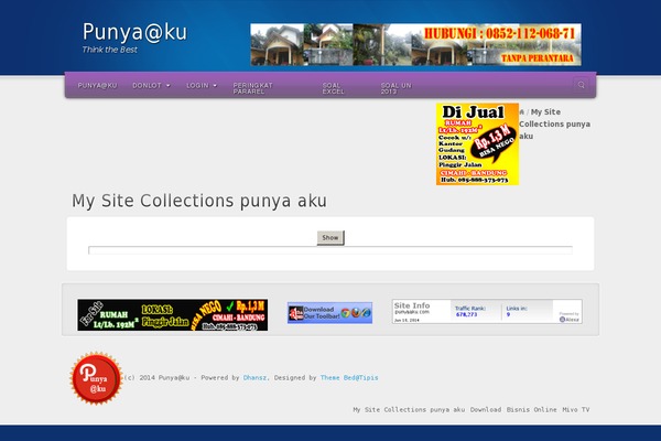 punyaaku.com site used Alyeska.responsive.v3.0.1