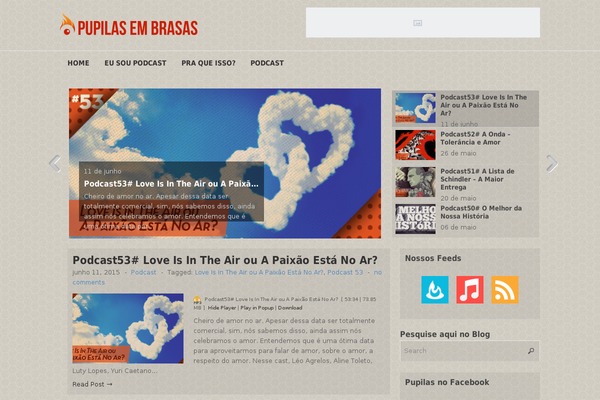 pupilasembrasas.com.br site used Curiosity