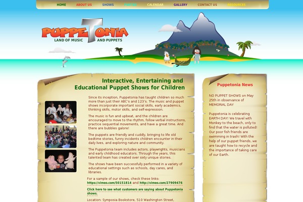 Site using Cimy Header Image Rotator plugin