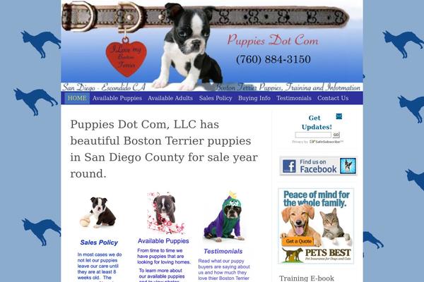 puppies-dot-com.com site used Clear Line