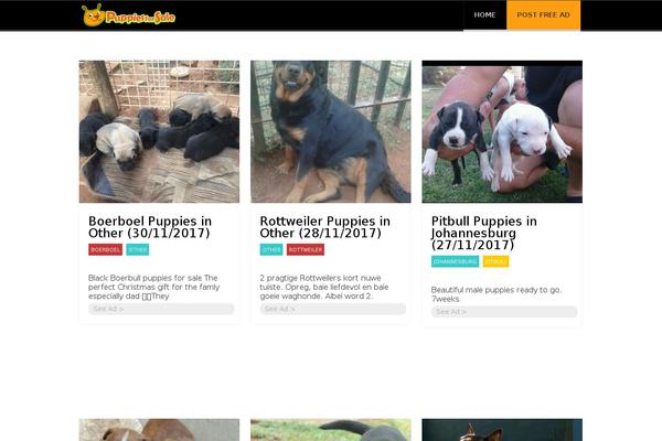 puppiesforsale.co.za site used Performag-child