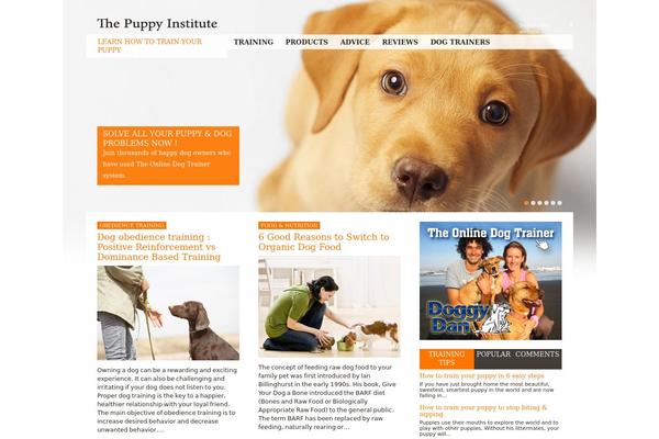 puppyinstitute.com site used Training