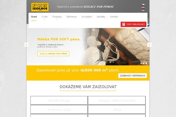 pur.cz site used Purizolace