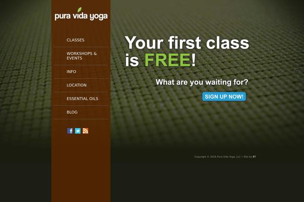 Prose theme site design template sample
