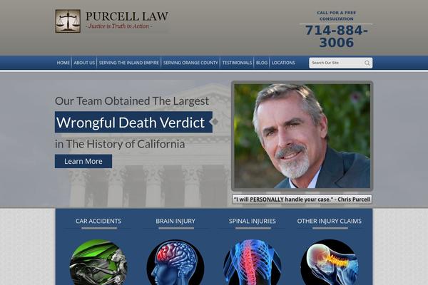 purcell-law.com site used Purcell