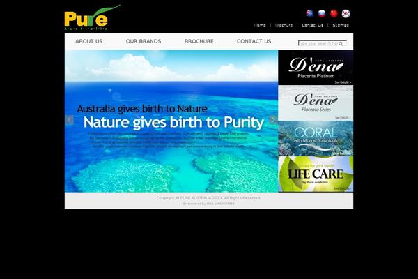 pure-australia.com.au site used 51web