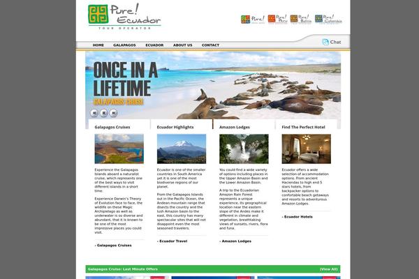 pure-ecuador.com site used Pure-ecuador
