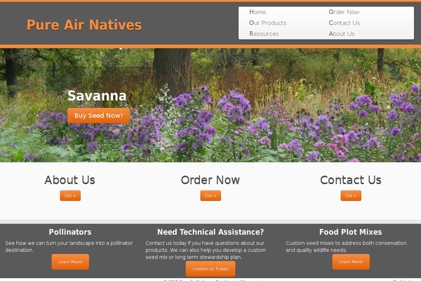 Customizr theme site design template sample