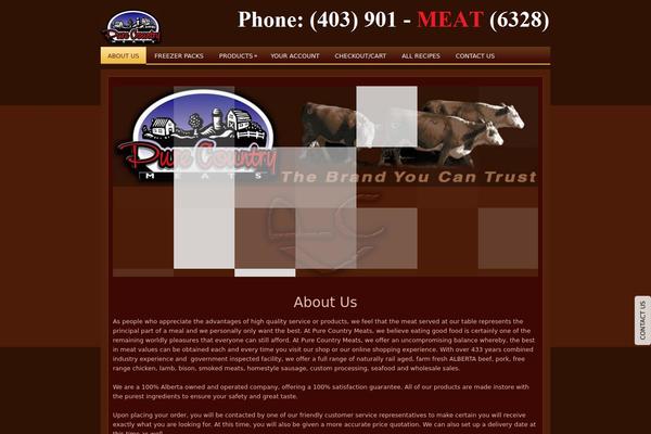 purecountrymeats.com site used Horseriding