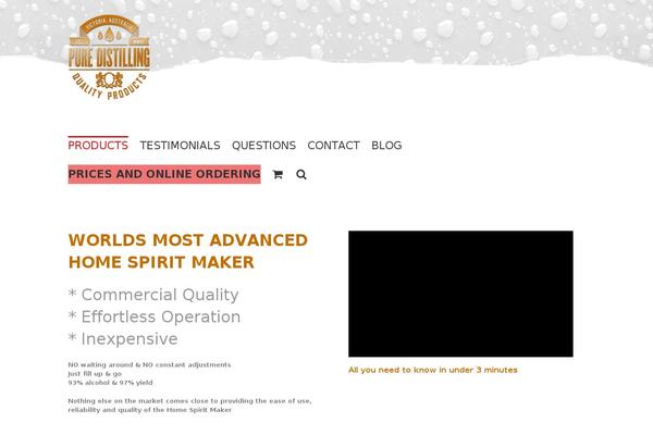 puredistillingusa.com site used Caramel-child-theme