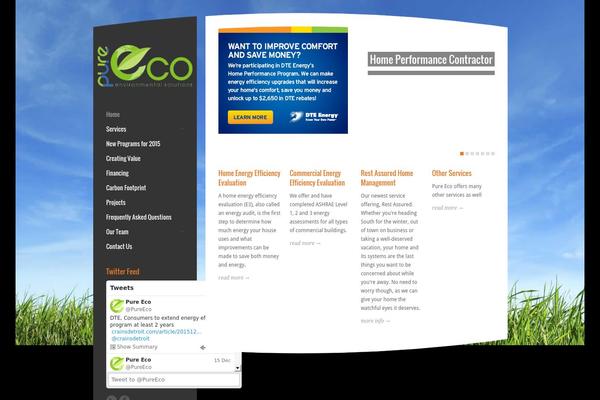 pureecoes.com site used Enetspark